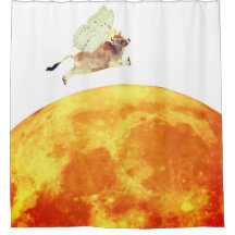 Hey Diddle Diddle Shower Curtain