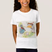 Hey Diddle The Cat en het vioolrijm T-shirt (Voorkant)