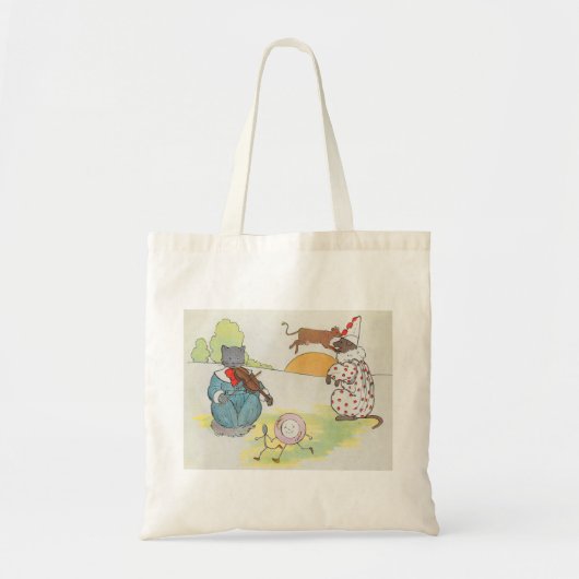 Hey Diddle The Cat en het vioolrijm Tote Bag (Voorkant)