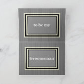 HEY DUDE Invitation de mariage pour garçon d'honne (Intérieur)