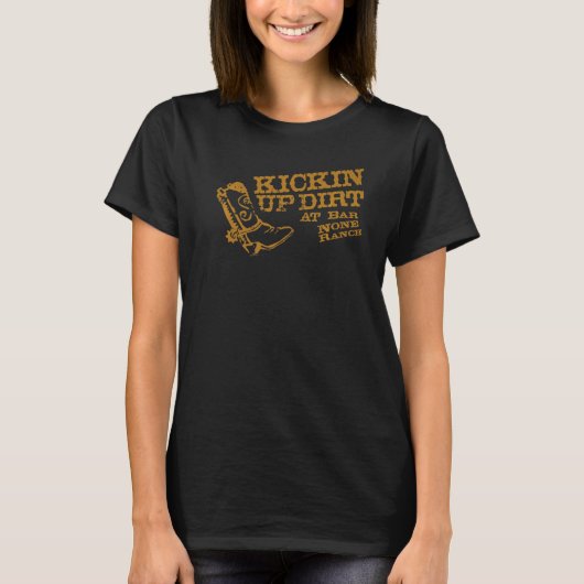Hey Dude Kickin Up Dirt T-shirt (Voorkant)