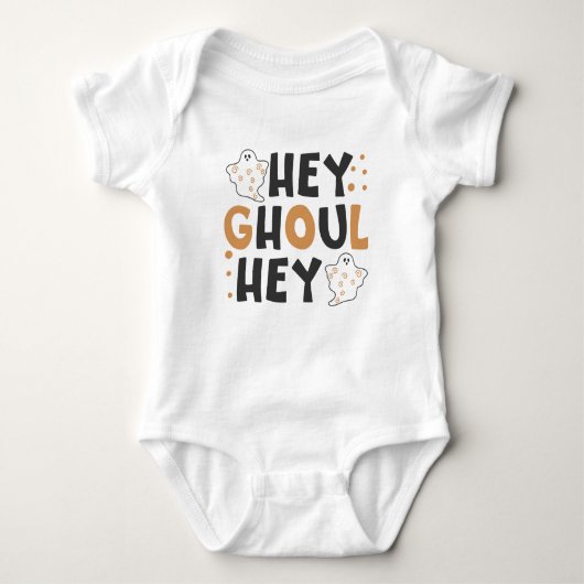Hey Ghoul Hey Baby Bodysuit (Voorkant)
