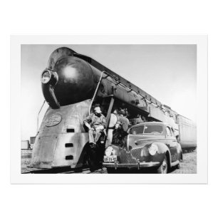 Hey Good Lookin  New York Central Railroad Foto Afdruk