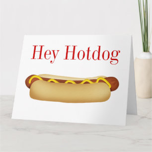 Hey Hotdog BIG Carte de voeux - SRF