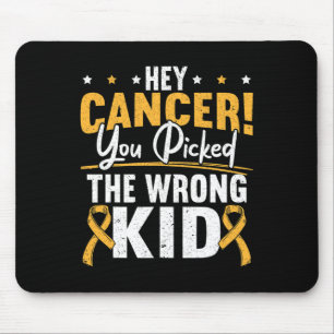 Hey Kanker je hebt het verkeerde Kind kinderkanaal Muismat