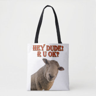 Hey kerel ben je oké hang-over Man bruidegom Draagtas