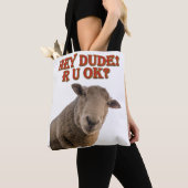 Hey kerel ben je oké hang-over Man bruidegom Draagtas (Dichtbij)