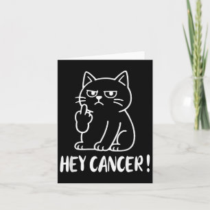Hey Kreeft FU Grappig Meme Kat Middelvinger Fck Ca Kaart