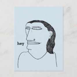 Hey Lucinda Jean Briefkaart