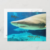 Hey...Mlle votre carte postale (Devant / Derrière)