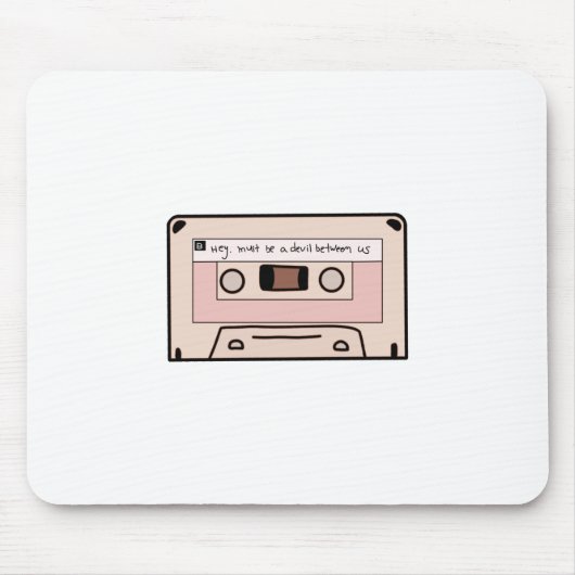 Hey, Must Be a Devil Between Us - 1994 mixtape Muismat (Voorkant)