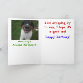 HEY PAL, Bonne carte d'anniversaire (Intérieur)