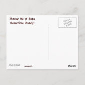 Hey, Pal, Whazzup? Briefkaart (Achterkant)