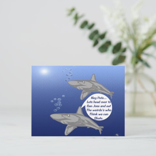 Hey Pete Briefkaart (Staand voorkant)