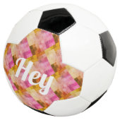 Hey Pink Watercolor Motif géométrique (3/4)