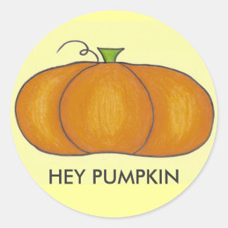 Hey pompoen Stickers