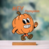 Hey Pumpkin Acryl Bord (Neutraal)
