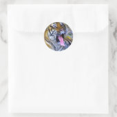 Hey_ Ronde Sticker (Tas)