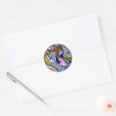 Hey_ Ronde Sticker (Envelop)