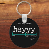 Hey Scale Heyyy Funny Sleutelhanger (Voorkant)