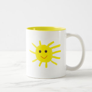 Hey Sunshine Tweekleurige Koffiemok