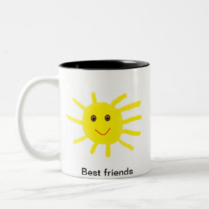Hey Sunshine Tweekleurige Koffiemok