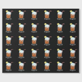 Hey Swee-Tea Funny Sweet Tea Pun Dark BG Cadeaupapier (Vlak)