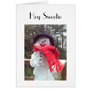 HEY SWEETIE-MELT MON COEUR CARTE "ANNIVERSAIRE"