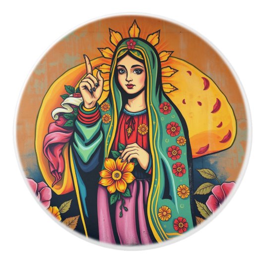 Hey, Taco Lover artsy unique Ceramic Pull Keramische Knop (Voorkant)