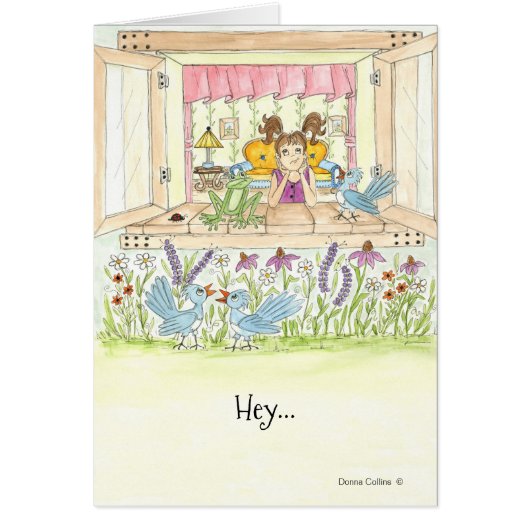 Hey, vas-tu jamais écrire ? (Devant)