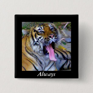 Hey_ Vierkante Button 5,1 Cm