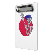 Hey Vrienden Cool en Grappig Skelet Mini Klembord (Angled2)