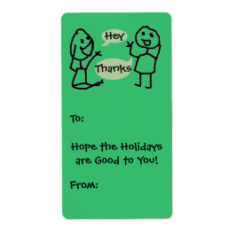 Hey Wanna Gift Labels door RoseWrites