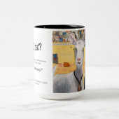 Hey Wassup Chèvre Mug - des chèvres amusantes avec (Centre)