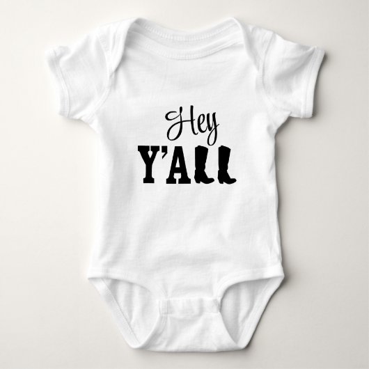 Hey Y'all Romper (Voorkant)