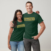 HeyCuz Buiten Gouden Groen T-shirt (Unisex)
