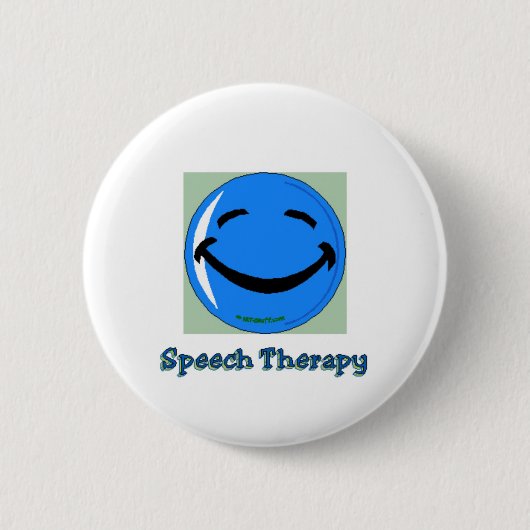 HF Speech Therapy Ronde Button 5,7 Cm (Voorkant)