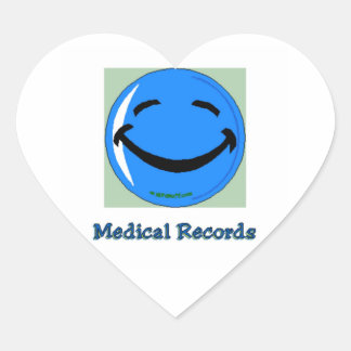 HF Ziekenhuismedische dossiers Hart Sticker