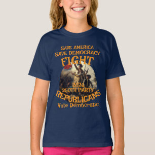 HG CBP 250ste VERJAARDAG VS-VLAG AMERIKA TRUMPS T-shirt