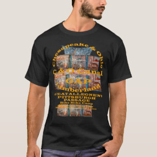 HG FV C O Kanaal Jaagpad Great Allegheny Passage T-shirt