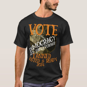 HG FV FW STEM DEMOCRATIE GEZIN THUIS DECORATIE HG T-SHIRT
