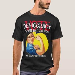 HG FV FW STEM DEMOCRATIE GEZIN THUIS DECORATIE HG T-SHIRT