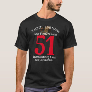HG FW FV Jachtclub Cage Fighting Circuit Jersey T-shirt