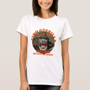 HG FW FV WIJN Guerilla WIT ROOD Amador Dood T-shirt