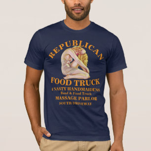 HG REPUBLICAN MASSAGEPARLOUR WALGELUIERIGE DIENSTM T-SHIRT