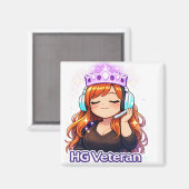 HG Veteran: Elite Crown Avatar Magnet (Recto/Verso)