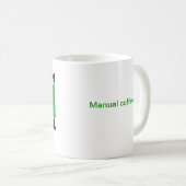 HGH "café manuel." Tasse (Devant droit)