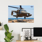 HH-60 M BLACKHAWK POSTER (Thuiskantoor)
