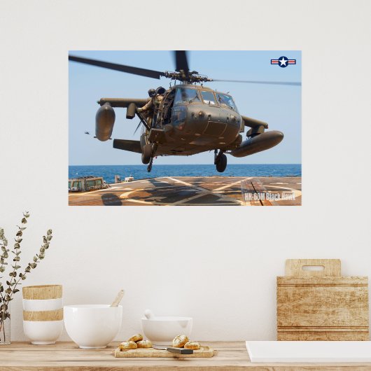 HH-60 M BLACKHAWK POSTER (Keuken)