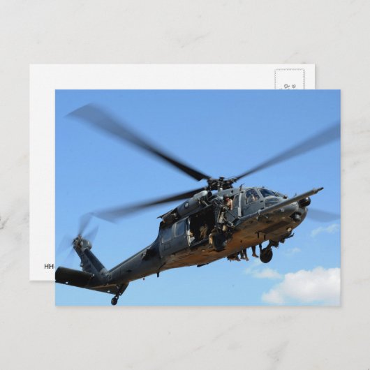HH-60 Pave Hawk Briefkaart (Voorkant / Achterkant)